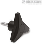 Трипроменева ручка VB.839/100 P-M12x40-C9